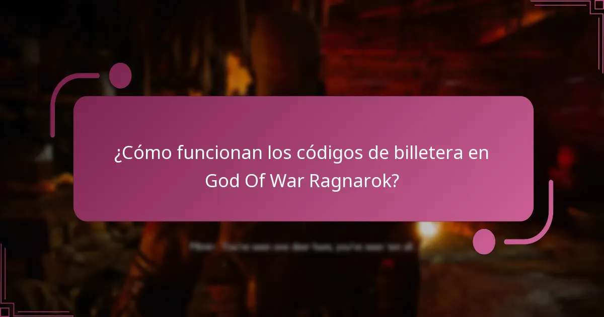 ¿Cómo puedo solucionar problemas con los códigos de billetera en God Of War Ragnarok?