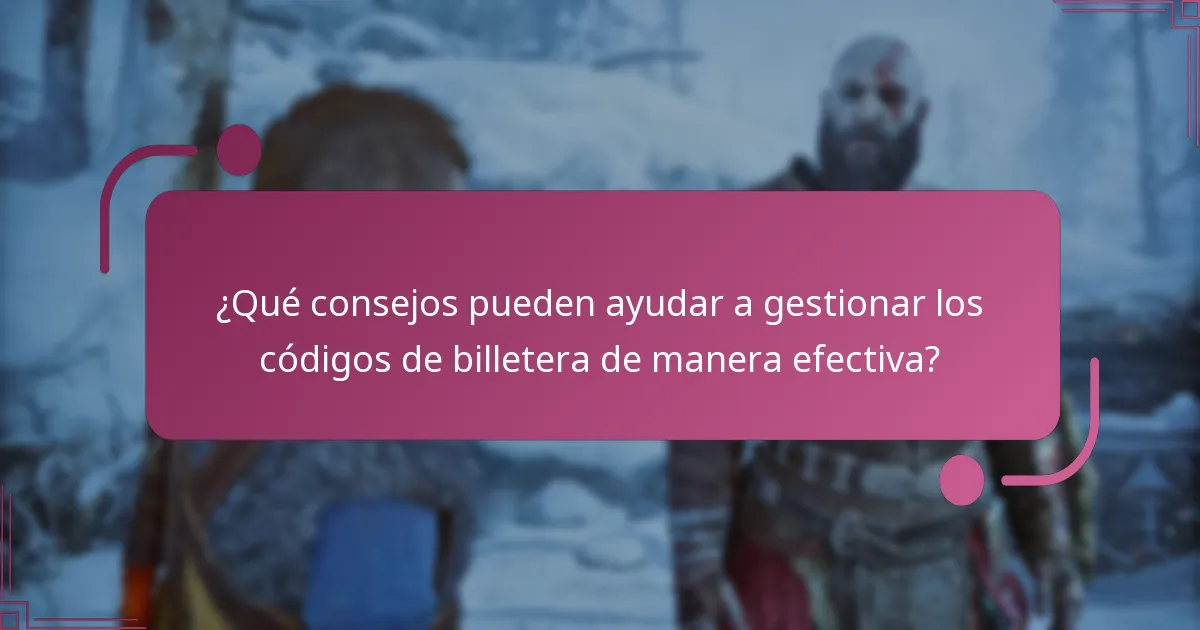 ¿Cómo funcionan los códigos de billetera dentro del ecosistema de God of War Ragnarok?